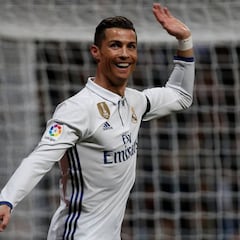 Cristiano es el jugador que más goles ha marcado en el Bernabéu