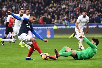 Lesión de Kylyan Mbappé.