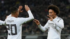 Löw praises Sané and Gnabry's "beautiful goals"