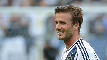 Beckham: la afición de LA Galaxy es la mejor para la que jugué