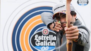 Carlos Sainz, piloto de McLaren, antes del GP de España (F1 2019).