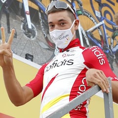 Los problemas de Barceló tras su taquicardia en La Vuelta