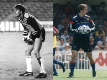 Julen Lopetegui played for Real Madrid from 1989 to 1991, then spent three years at CD Logronés before signing for Barcelona in 1994.