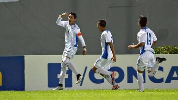 Allan Rivera with Honduras National Team