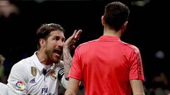 Ramos: "No hablamos de los árbitros, ni vamos a poner tuits"