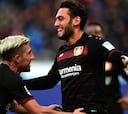 Calhanoglu, con un doblete, lidera al Bayer ante el Hertha