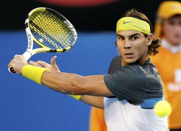 On February 1, 2009, Nadal and Federer met again in a Grand Slam final, this time in Australia. Another five-set encounter unfolded, Nadal claiming victory 7-5, 3-6, 7-6, 3-6, 6-2.