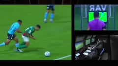 Piero Maza reaparece tras la polémica con la U y vuelve a recibir críticas por este insólito penal: escuchen al relator