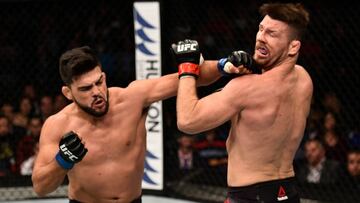 Kelvin Gastelum noquea a Michael Bisping en el UFC Shangai.