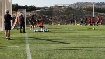 Así disfruta Simeone por el nivel de Costa en la pretemporada