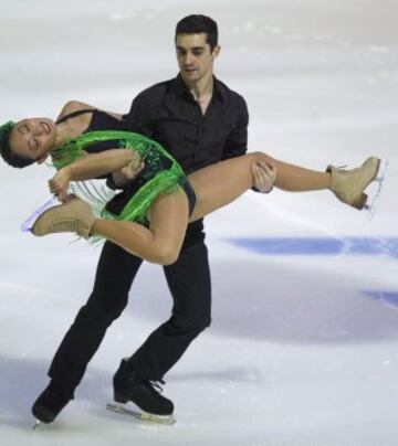 Exhibición en el Palacio de Hielo Dreams de Javi Fernández