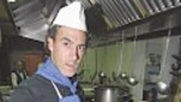 Oli, cocinero por un día.