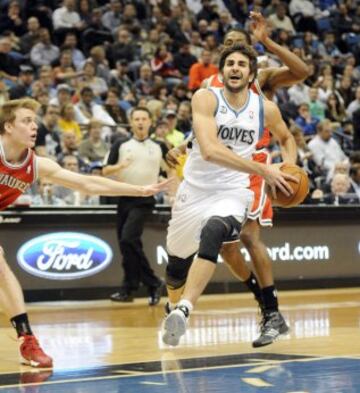 Ricky jugó un buen partido para unos Wolves que se aferran a sus ya escasas opciones de estar en los playoffs.