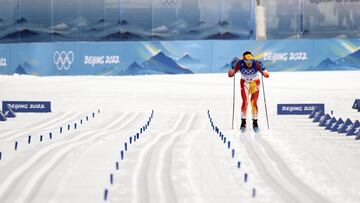 Imanol Rojo cierra Pekín soñando en los 50 km estilo libre