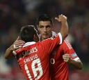 Cardozo da vida al Benfica ante un débil Spartak de Moscú