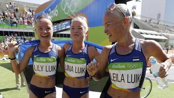 Lily Luik, Liina Luik y Leila Luik, de Estonia.