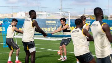 Baena y Gerard, novedades en el regreso al trabajo del Villarreal