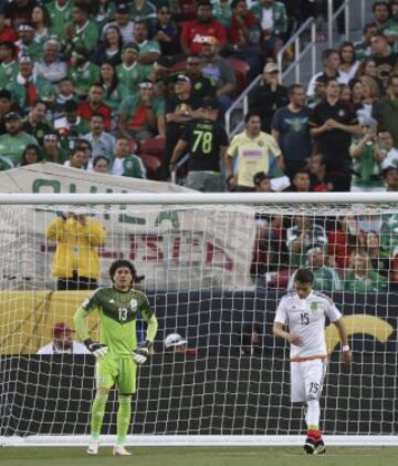 México y Chile juegan el último partido de cuartos de final de la Copa América Centenario en el Levi's Stadium en Santa Clara, California.