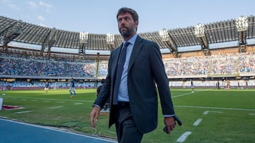 Andrea Agnelli, propietario de la Juventus y fundador de la Superliga.