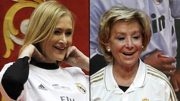 Cristina Cifuentes y Esperanza Aguirre