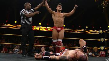 Ángel Garza avanza a la siguiente ronda del NXT Breakout Tournament