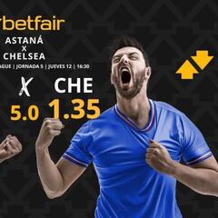 FK Astaná vs. Chelsea FC: horario, dónde ver, pronósticos y clasificación