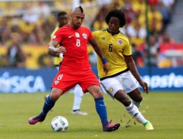 Colombia vs Chile en Barranquilla.