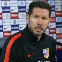 Simeone: "¿Favorito? Sé que
no dependemos de nadie"