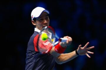 Kei Nishikori venció a Ferrer en una nueva jornada del Masters.