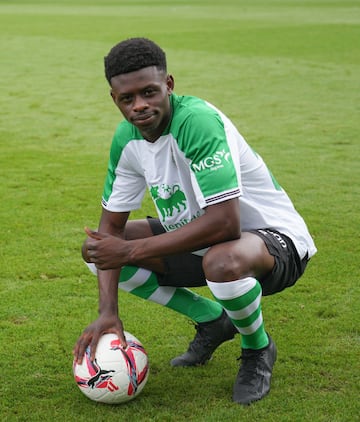 Suleiman Camara llega al Racing con los pies en el suelo y muchas ganas de seguir aprendiendo.