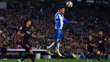 Diego Reyes con el Espanyol. 