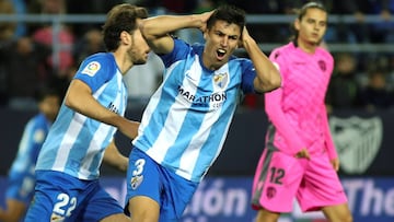 El Málaga se atascó ante el muro que plantó el Levante de Muñiz