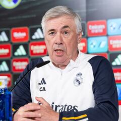 Ancelotti en directo: rueda de prensa previa al partido de Liga frenta a Las Palmas