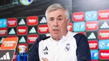 Ancelotti en directo: rueda de prensa previa al partido de Liga frenta a Las Palmas