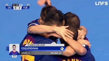 Resumen y goles de ElPozo-Barcelona de fútbol sala