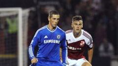 Gol y asistencia de Fernando Torres en la victoria del Chelsea