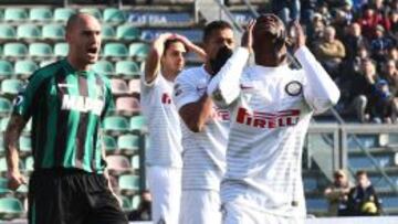 El Inter cae en Sassuolo y sigue inmerso en plena crisis