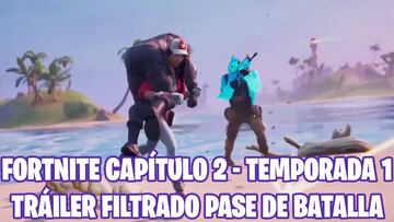 Fortnite Cap&iacute;tulo 2 - Temporada 1: tr&aacute;iler filtrado del Pase de Batalla