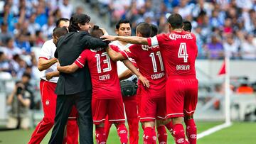 Los Diablos vencieron 2-1 a domicilio al l&iacute;der Monterrey para cerrar el torneo
 
 
 