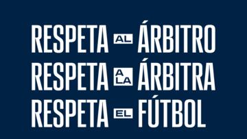 La RFEF lanza un mensaje de unión junto a sus colegiados: “Respeta al árbitro, respeta el fútbol”