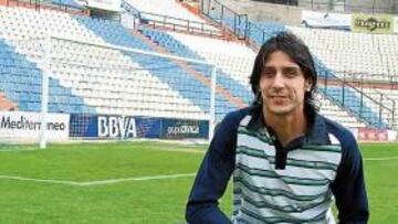 <b>CONTUNDENTE. </b>Sergio Fernández posa para AS en el José Rico Pérez.