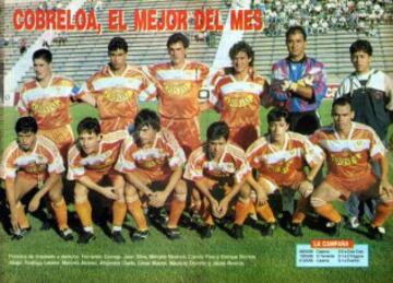 Enrique Berríos defendió a Cobreloa durante gran parte de su carrera y se retiró en el 1999, tres años después de su tercera y última nominación a la selección chilena.