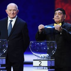 España, en el grupo B, con Portugal, Marruecos e Irán