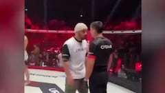 No le gustó la decisión del árbitro y reaccionó así: una escena pocas veces vista