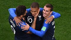 Las mejores imágenes del Francia 1-0 Perú