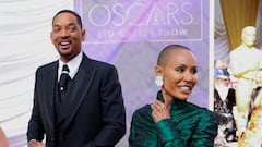 FILE PHOTO: Will Smith and Jada Pinkett Smith pose on the red carpet during the Oscars arrivals at the 94th Academy Awards in Hollywood, Los Angeles, California, U.S., March 27, 2022. REUTERS/Mike Blake/File Photo