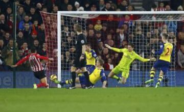 Arsenal cayó frente al Southampton por la Premier League. 