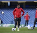 El Atleti trabajó en Stamford Bridge antes de la semifinal