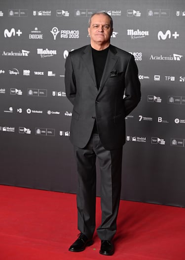 Ramón García posa en la alfombra roja de los Premios Iris 2026 celebrados en Madrid. 
 
 
 