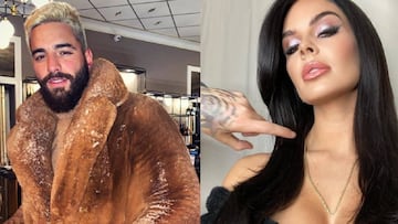 La modelo rusa Vivien Rubin sería la novia de Maluma.
